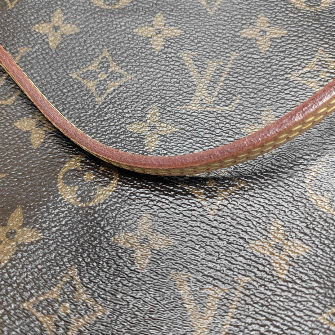 CARRY IT Monogram Coated Canvas Brown