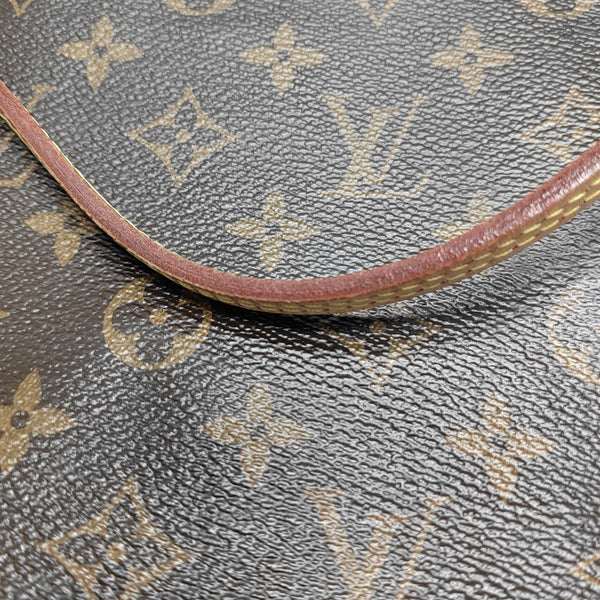CARRY IT Monogram Coated Canvas Brown