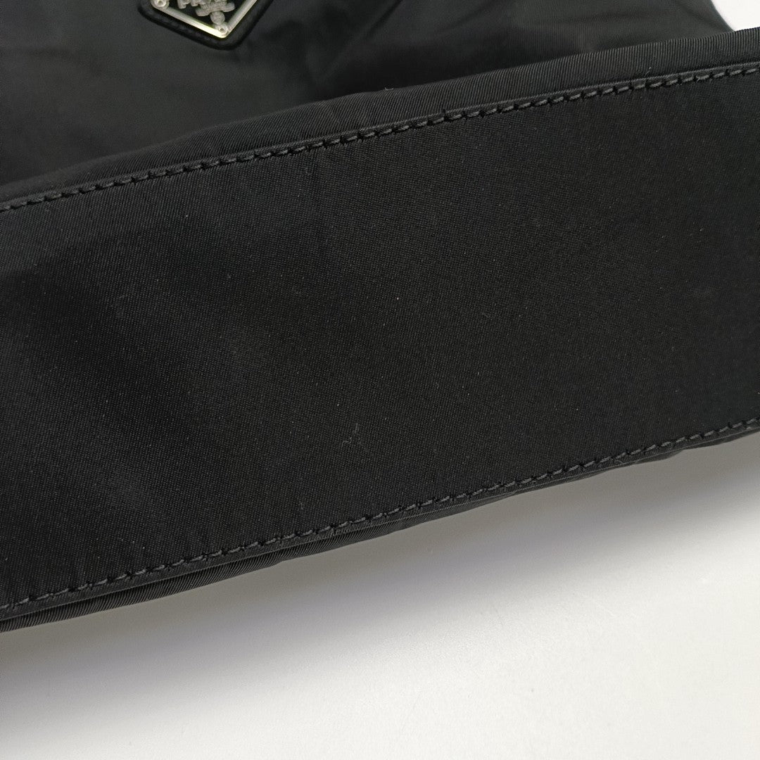 Nylon Tote Bag Black