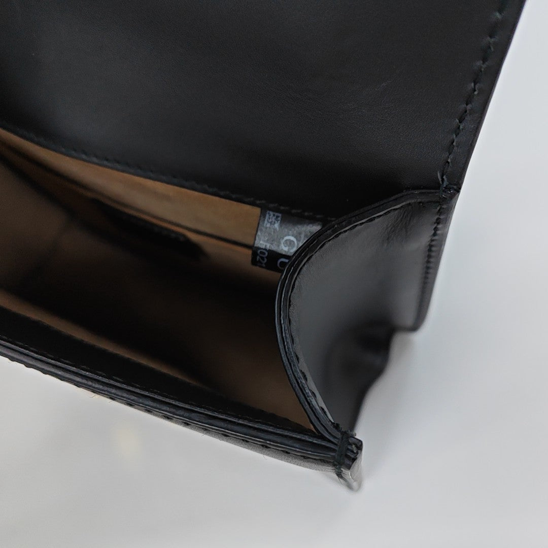 Sylvie Mini Calfskin Black