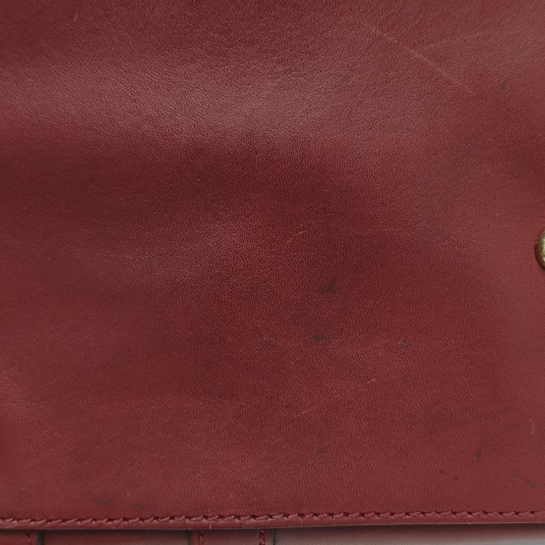 Calfskin Tote Bag Red