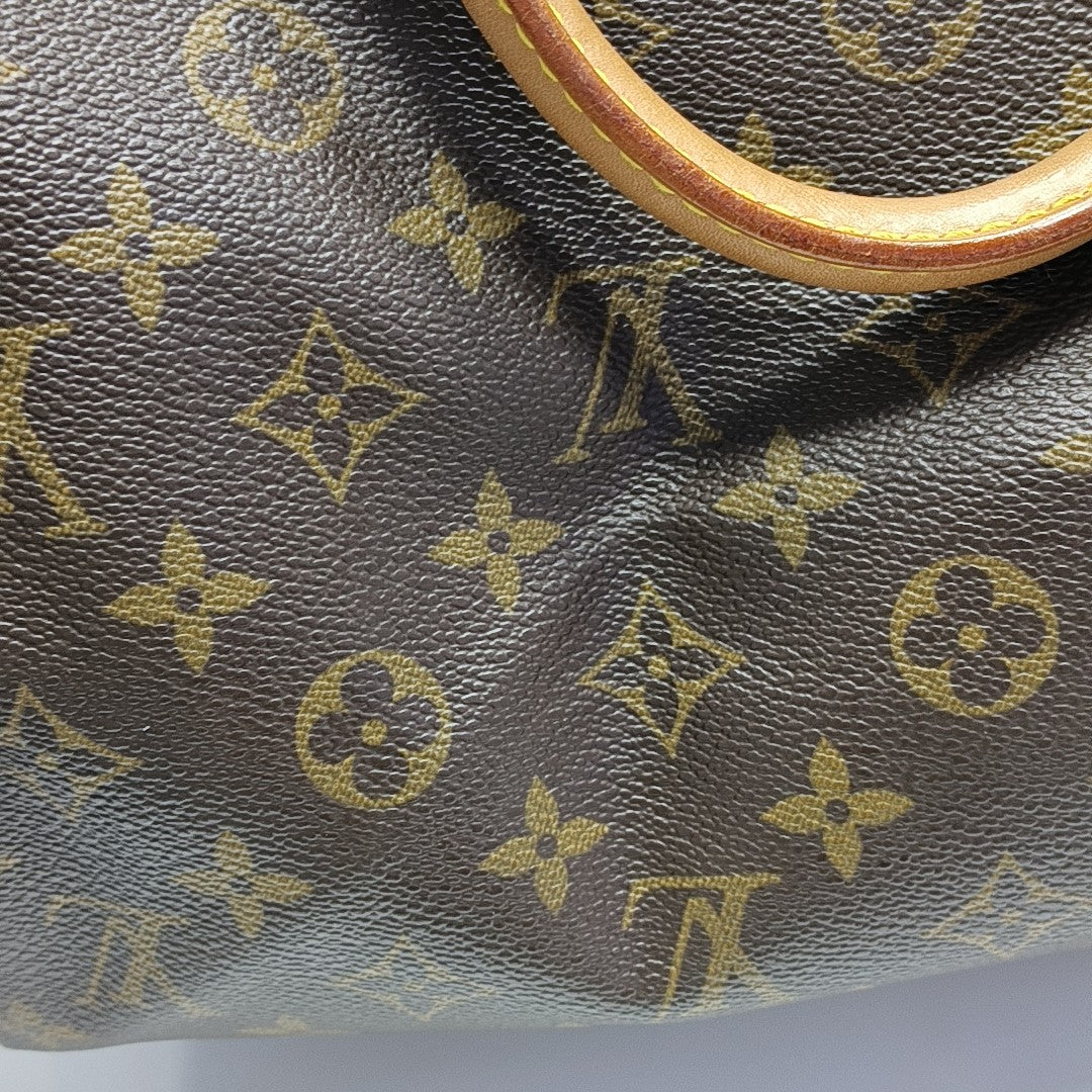 SPEEDY 30 Monogram Coated Canvas Brown