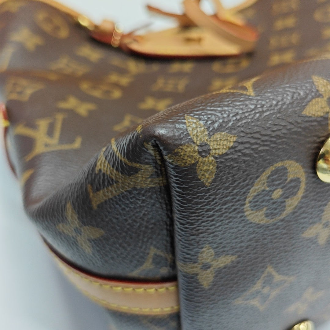 CARRYALL PM Monogram Coated Canvas Brown
