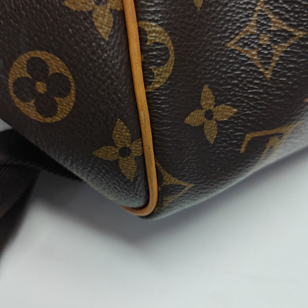 MONTSOURIS CARGO Monogram Coated Canvas Brown
