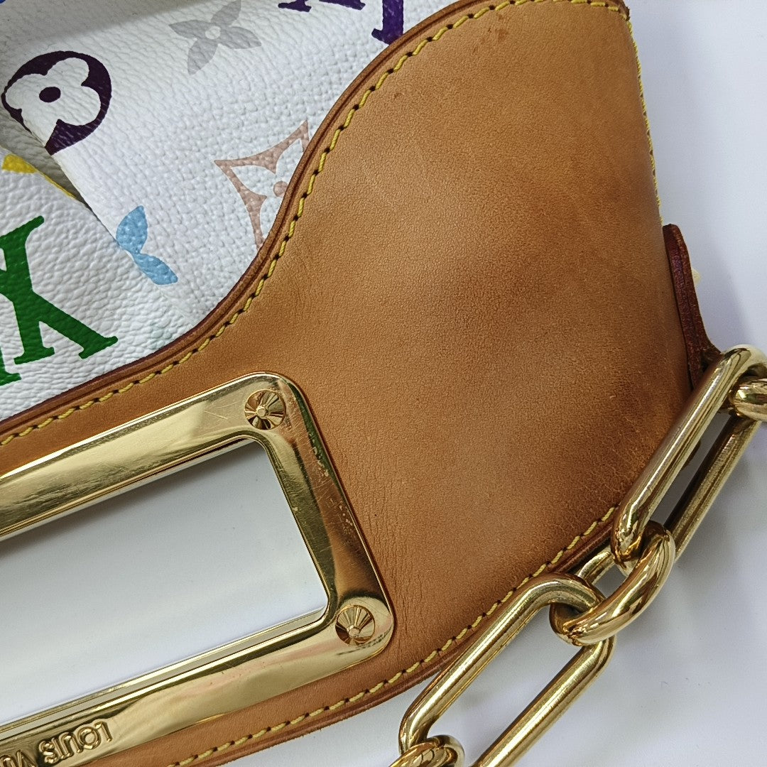 LV × TM JUDY PM Monogram Coated Canvas White
