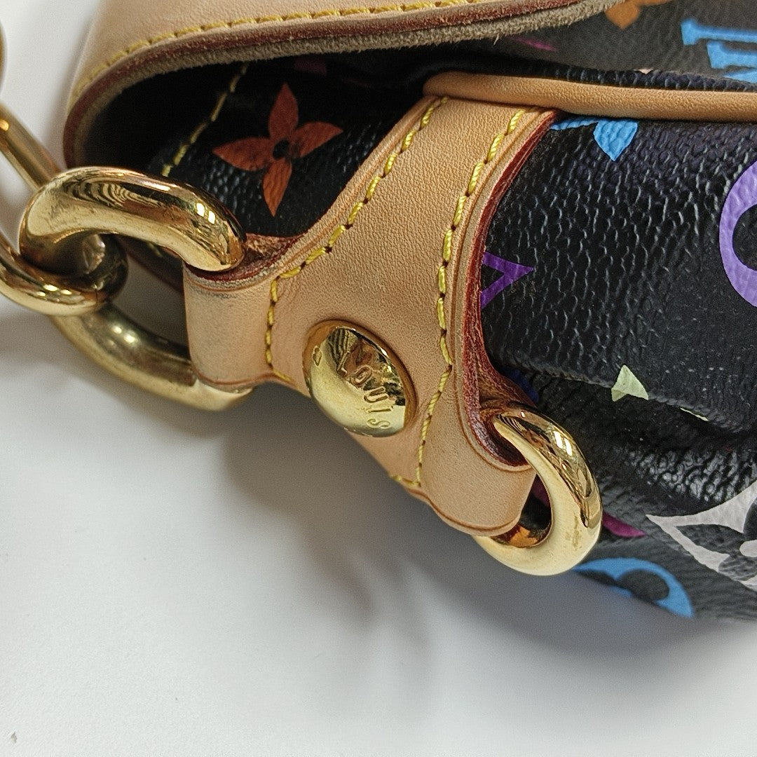 LV × TM MARILYN Monogram Coated Canvas Black