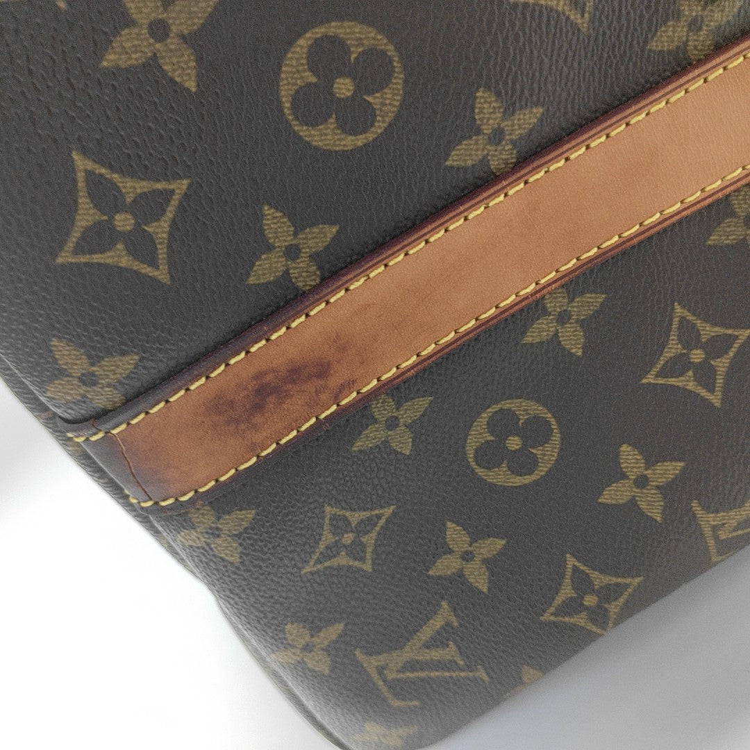 SAC SOUPLE 55 Monogram Coated Canvas Brown
