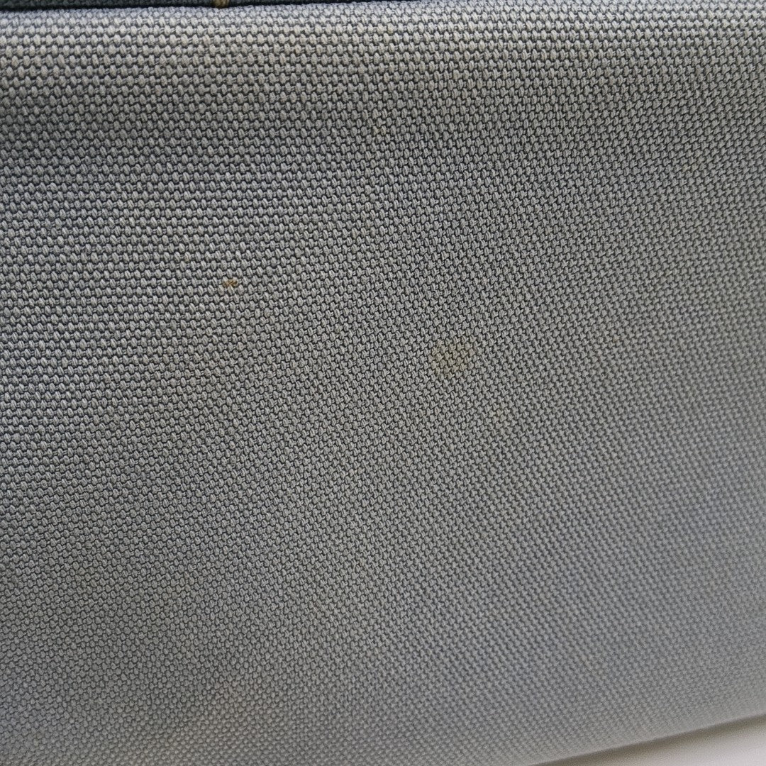 Denim Quilted Canvas Blue