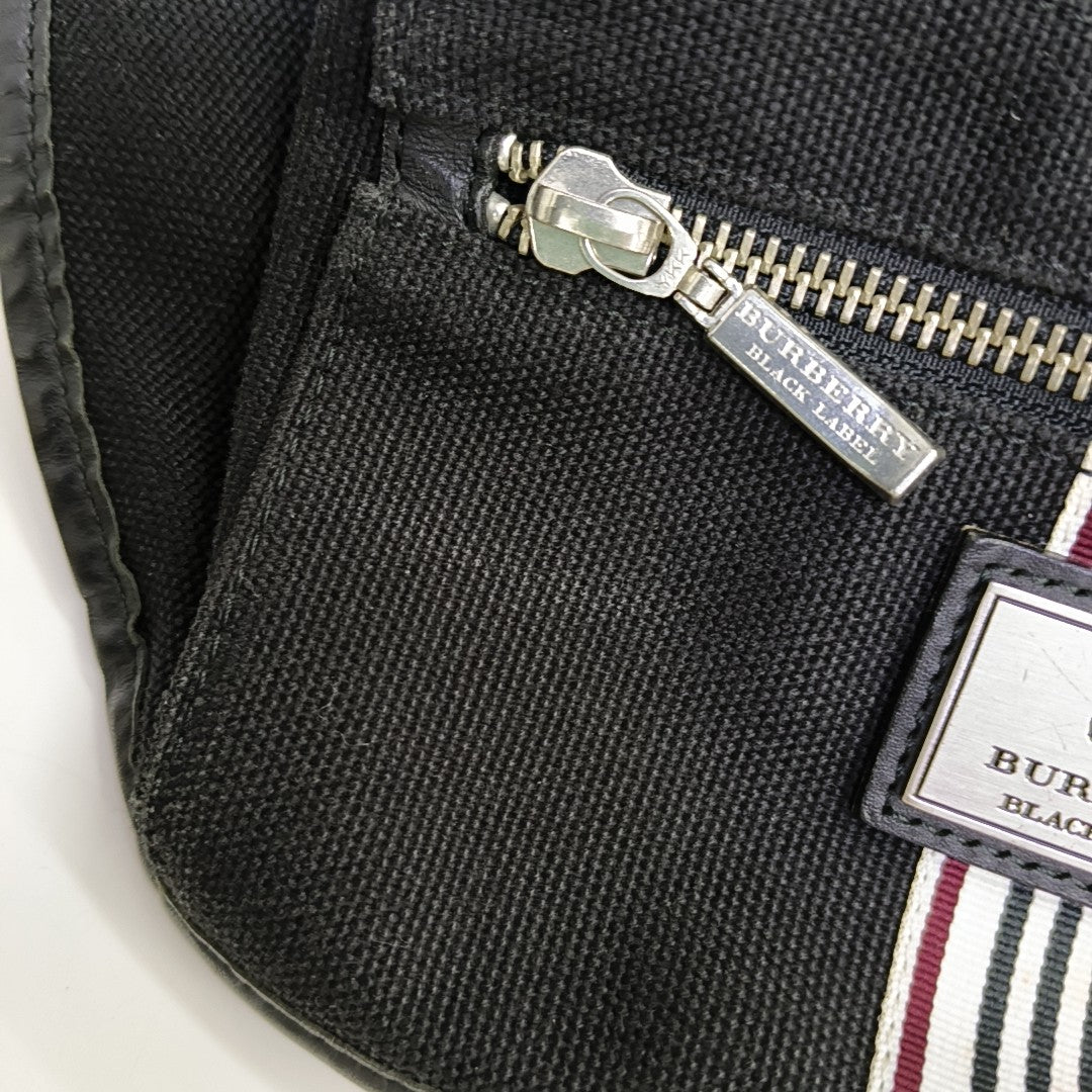 Canvas Belt Bag Black