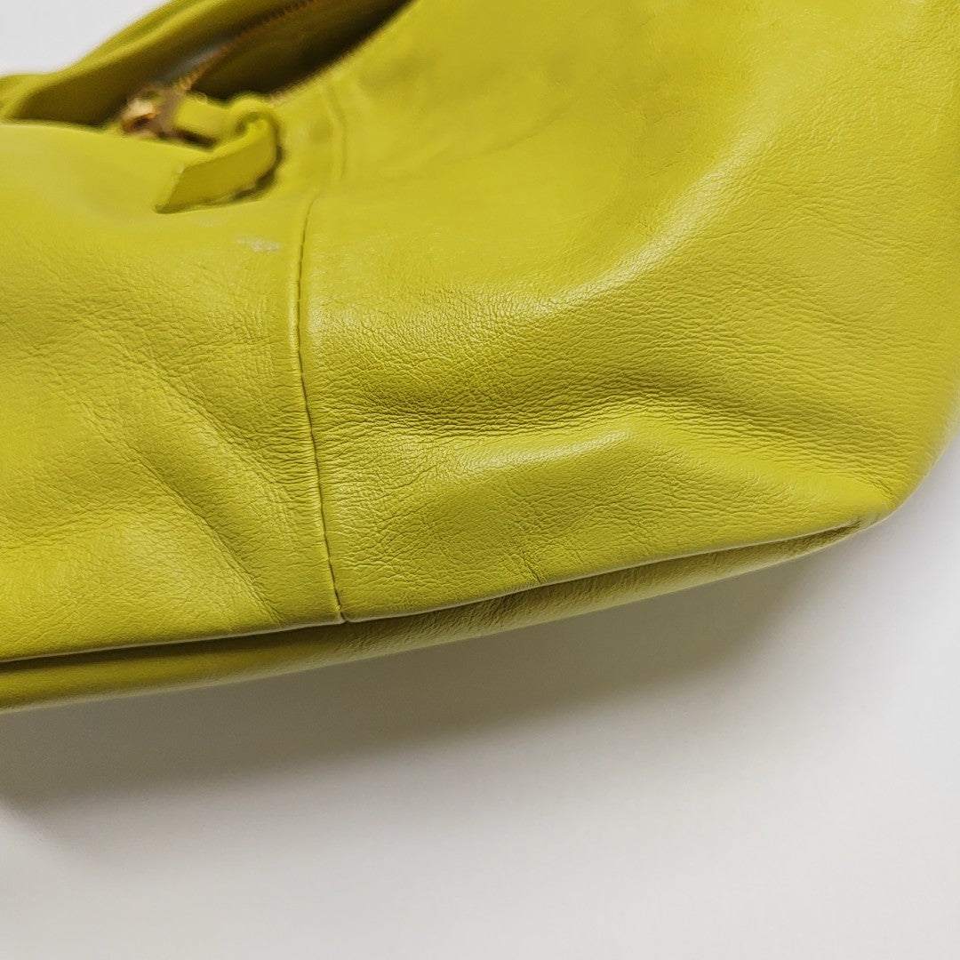 Double Knot Lambskin Green