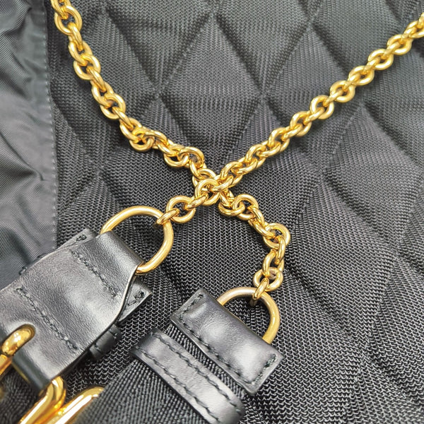 The Rucksack Nylon Black