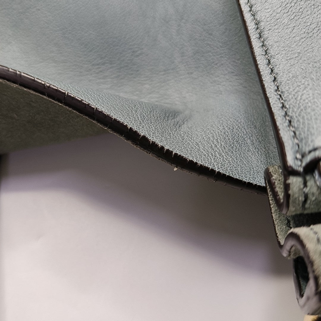 Faye Small Calfskin Blue