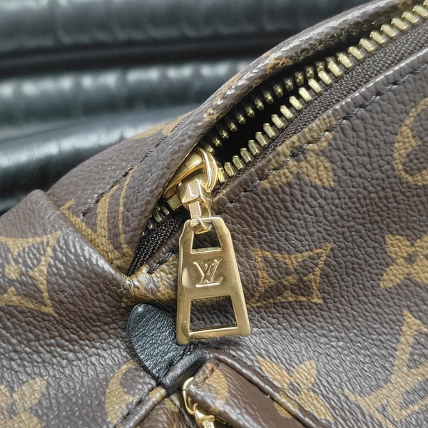 PALM SPRINGS PM Monogram Coated Canvas Brown
