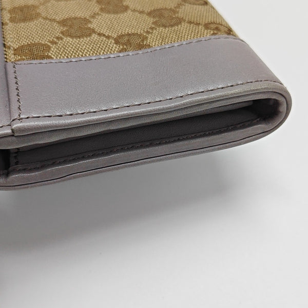 Monogram Canvas Wallet Brown