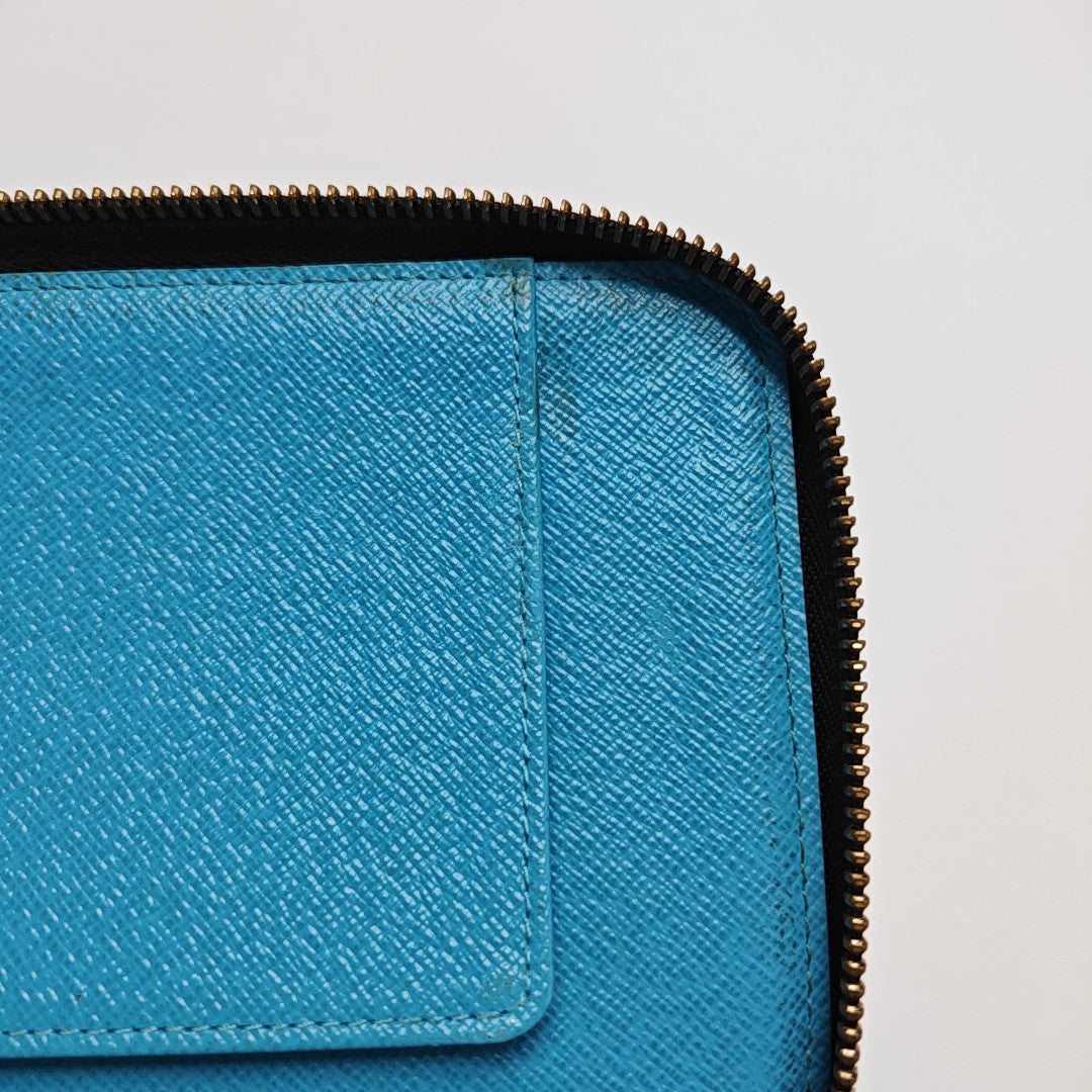 ZIPPY Monogram Coated Canvas Brown Wallet