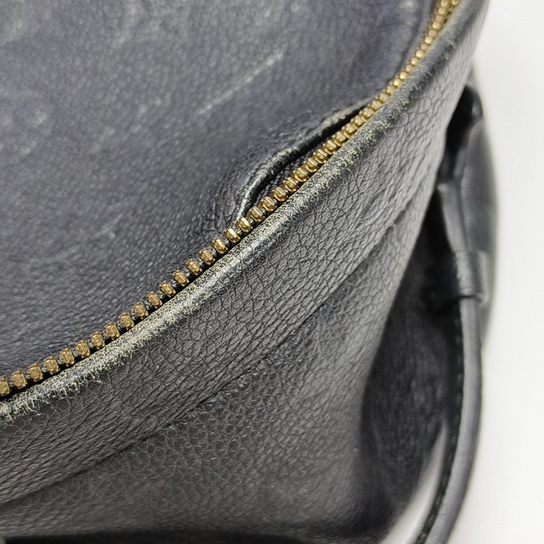 SORBONNE Monogram Calfskin Black