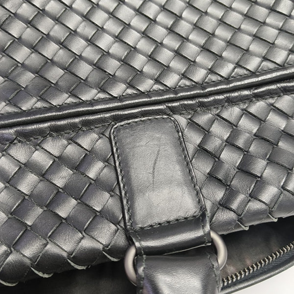 Calfskin Top Handle Bag Black