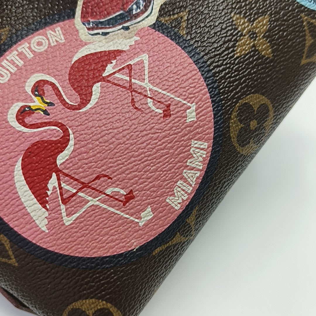 COSMETIC PM Monogram Coated Canvas Multicolor