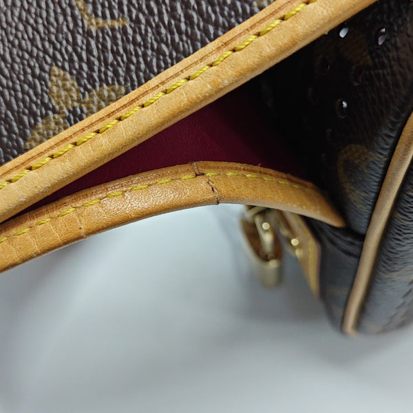 VINTAGE TROCADERO Coated Canvas Brown