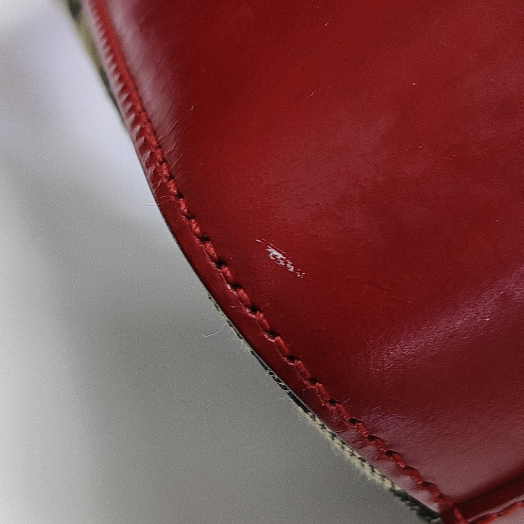 Monogram Canvas Shoulder Bag Brown
