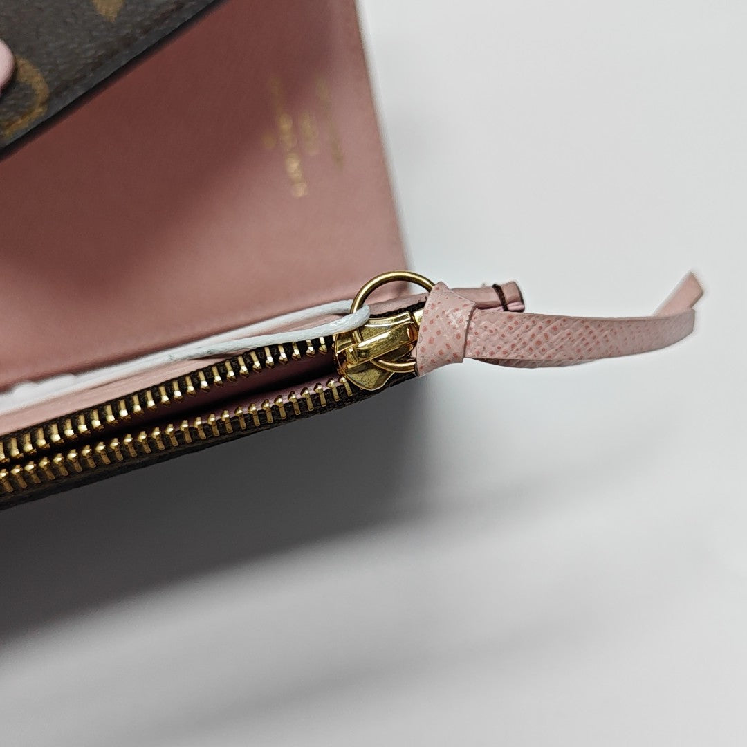 VICTORINE Monogram Coated Canvas Brown Wallet