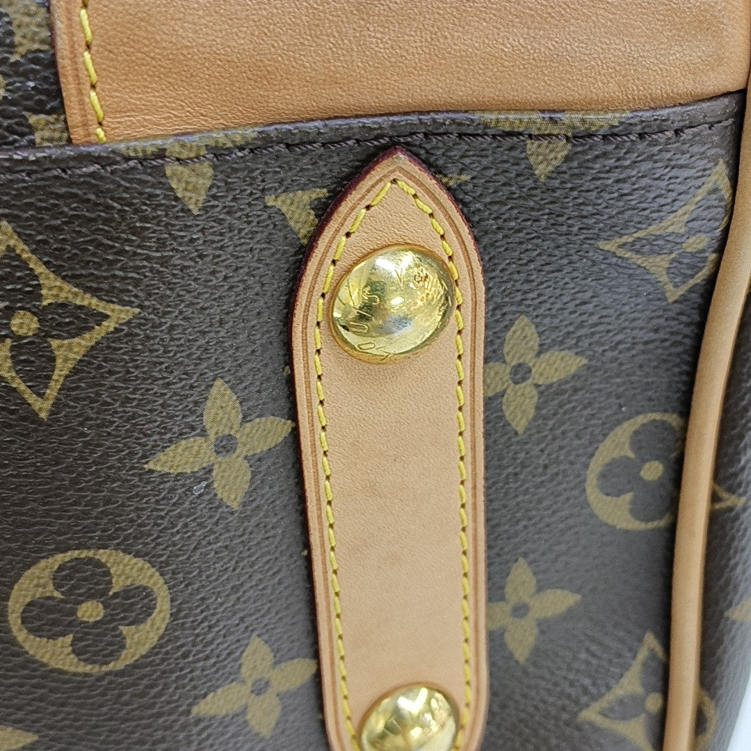 RETIRO NM Monogram Coated Canvas Brown