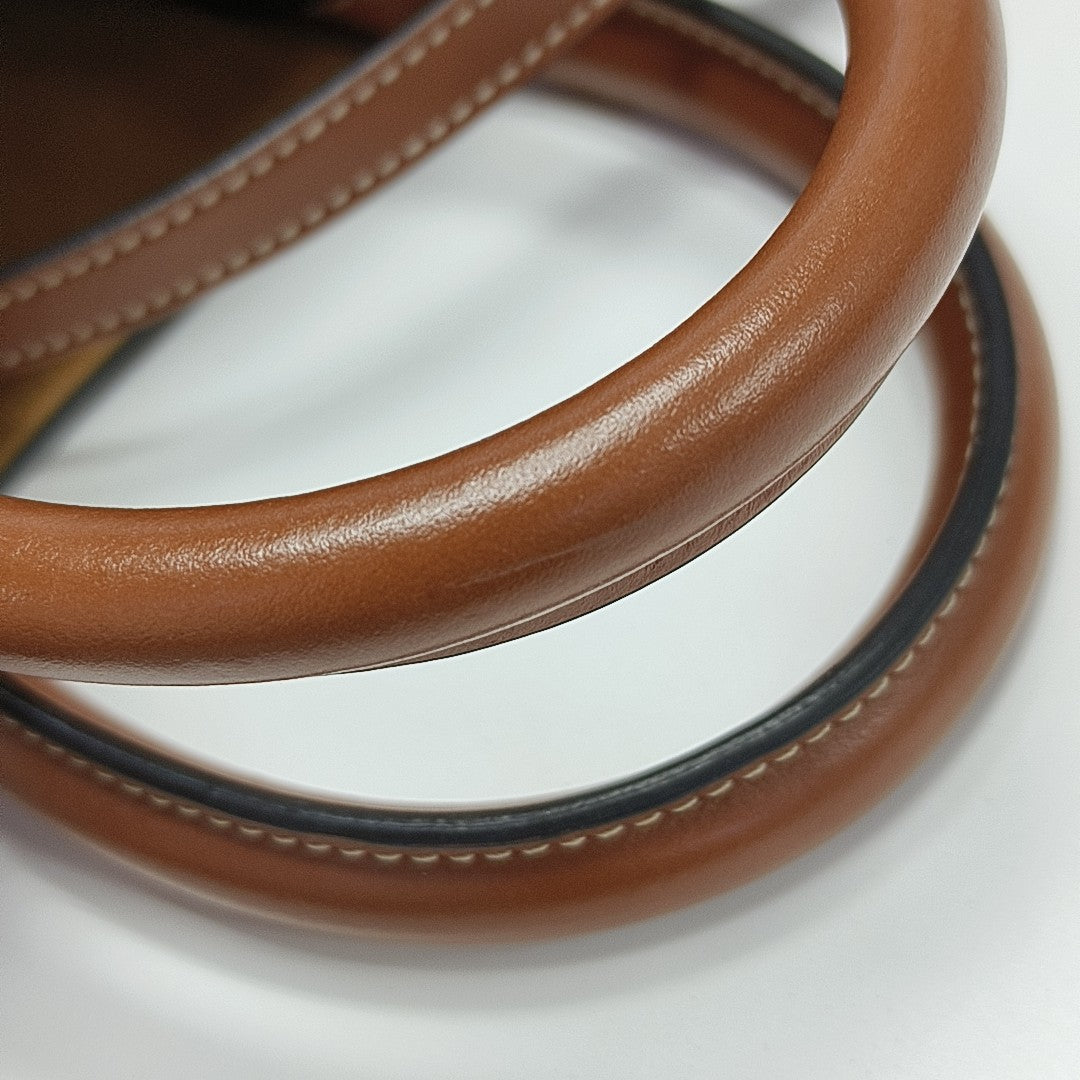 CABAS CELINE Mini Coated Canvas Brown