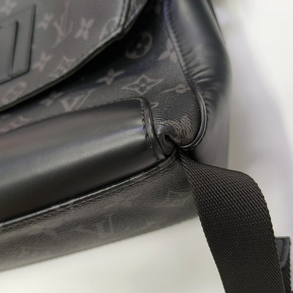 VOYAGER PM Monogram Coated Canvas Black
