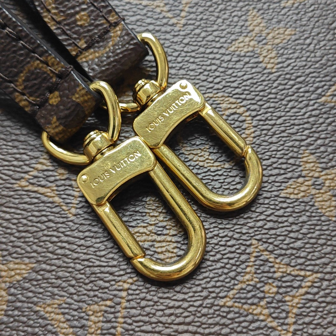 MARIGNAN Monogram Coated Canvas Brown