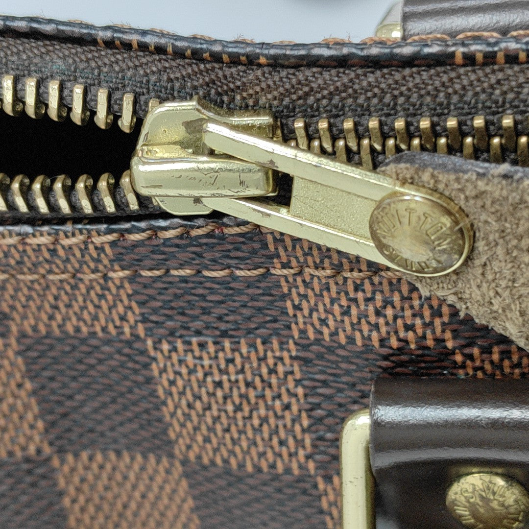 SPEEDY 30 Damier Ebene Coated Canvas Brown