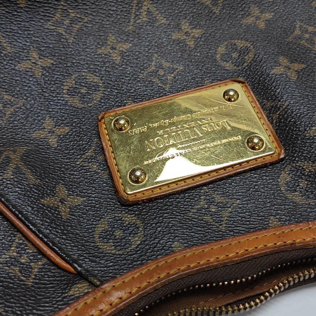 VINTAGE THAMES GM Monogram Coated Canvas Brown