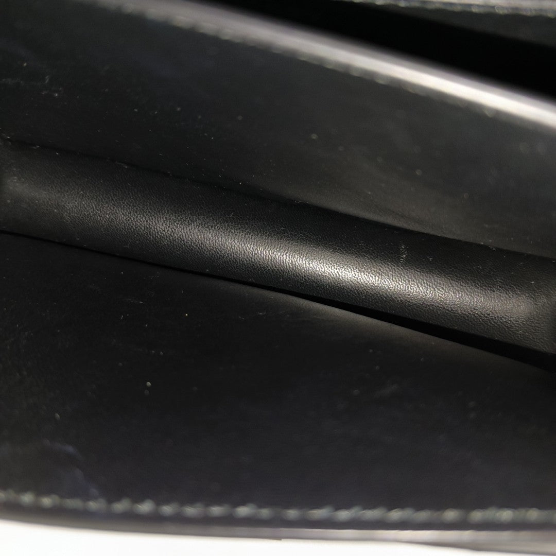 TB Small Calfskin Black