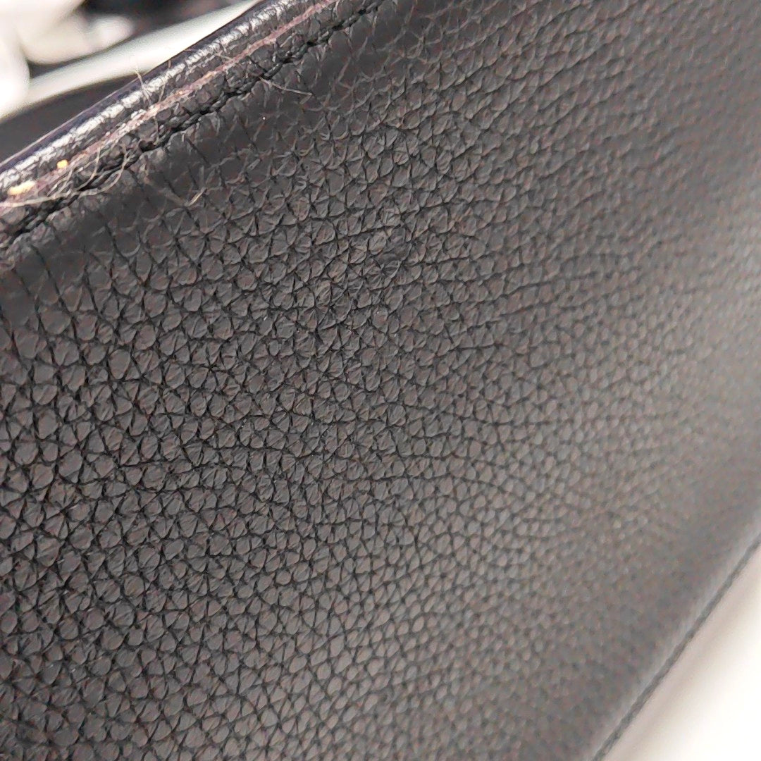 CAPUCINES GM Calfskin Black