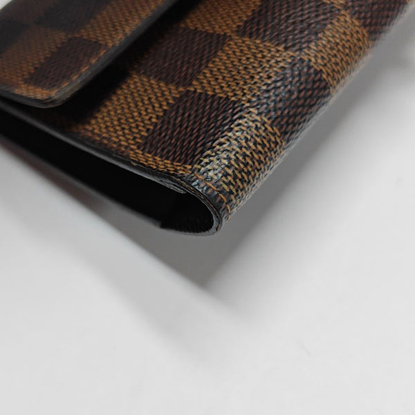 JOSÉPHINE Damier Ebene Coated Canvas Brown Wallet