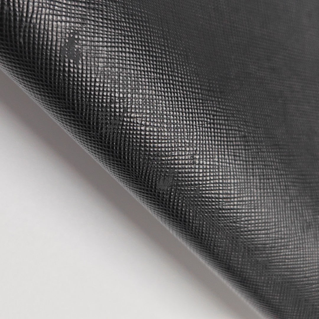 Saffiano Calfskin Wallet Black