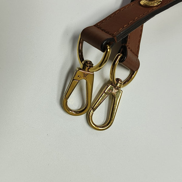 DAUPHINE MM Monogram Coated Canvas Brown