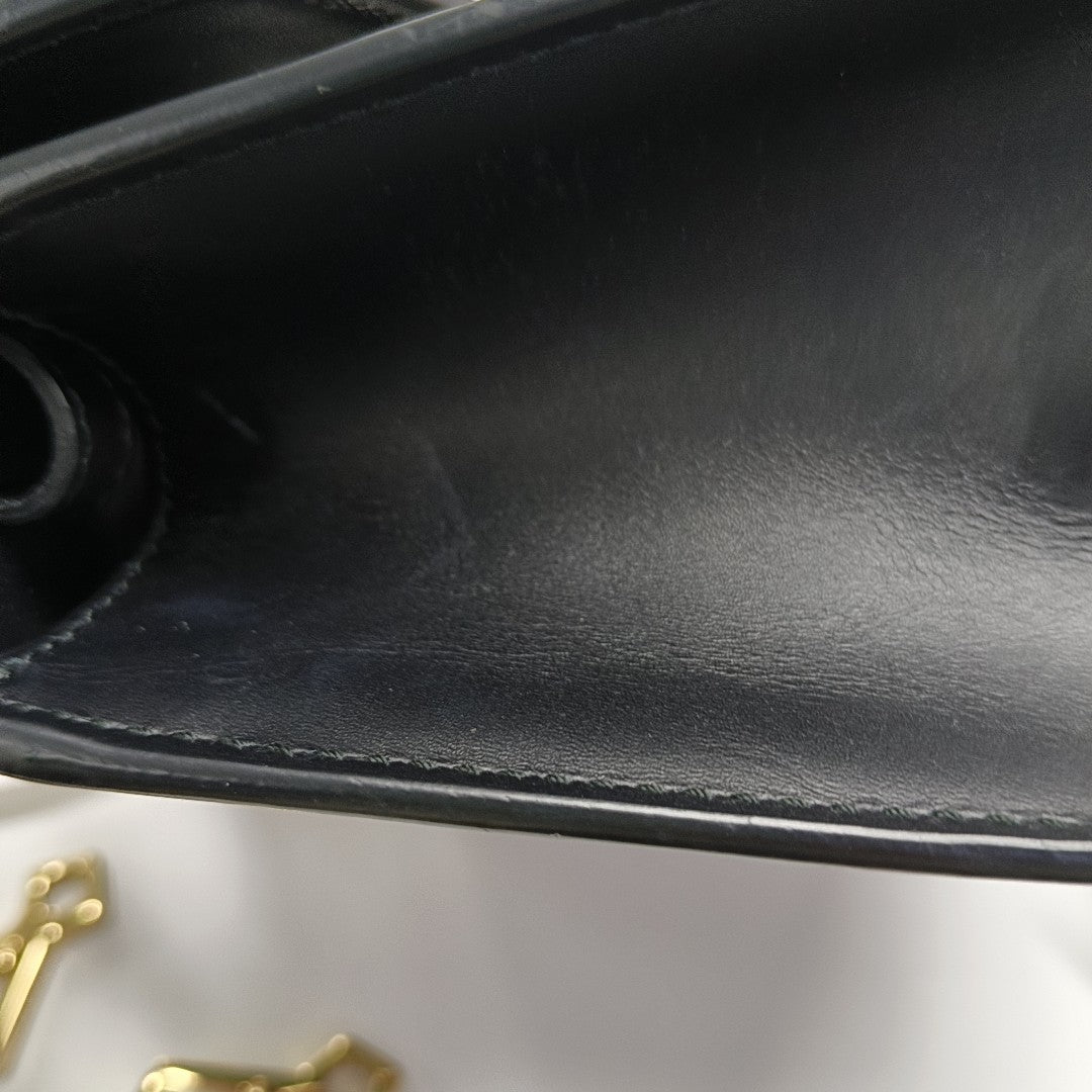 Sylvie Mini Calfskin Black
