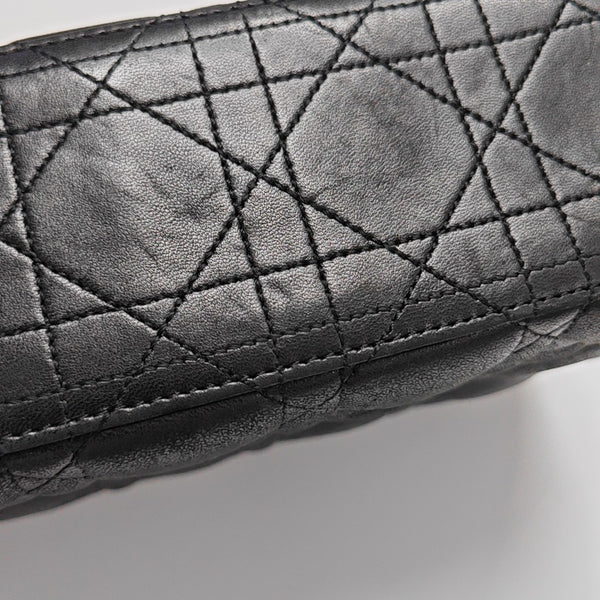 Miss Dior Cannage Lambskin Black
