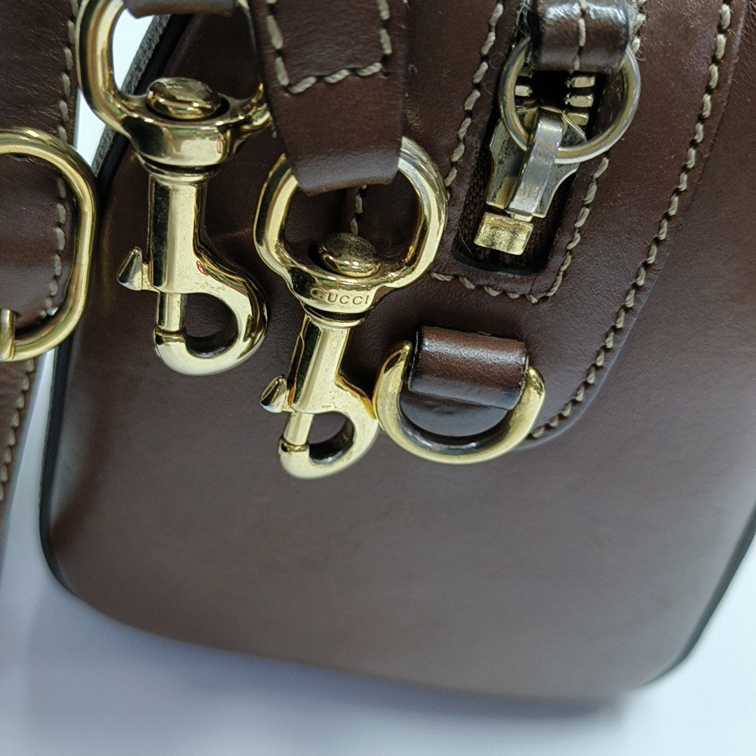GG Blooms Monogram Coated Canvas Black