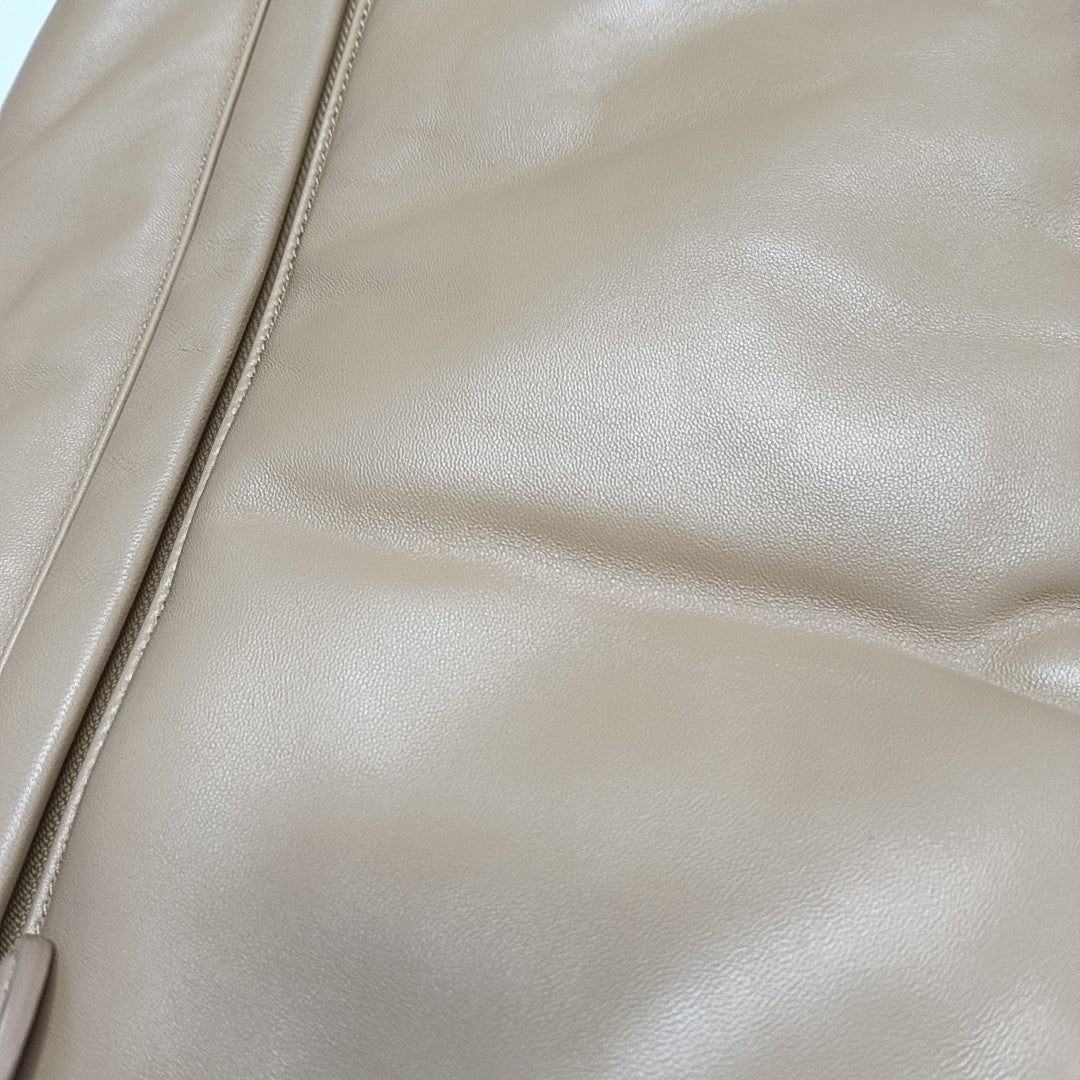 Olympia Extra Large Lambskin Beige
