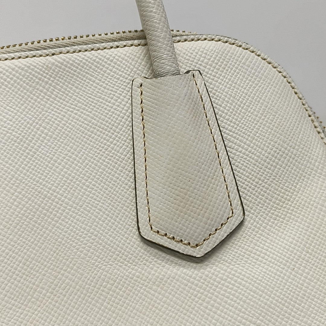 Promenade Saffiano Calfskin White