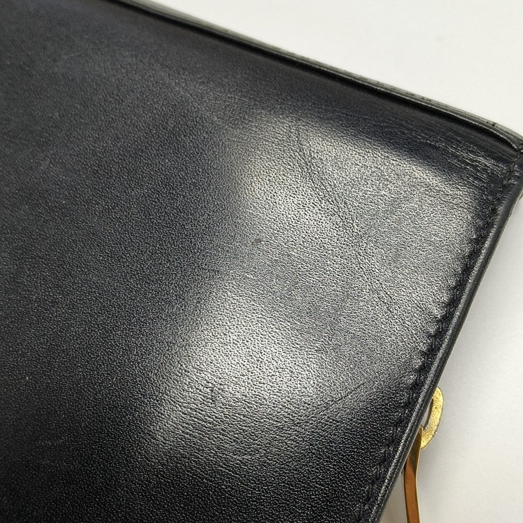 Calfskin Wallet Black