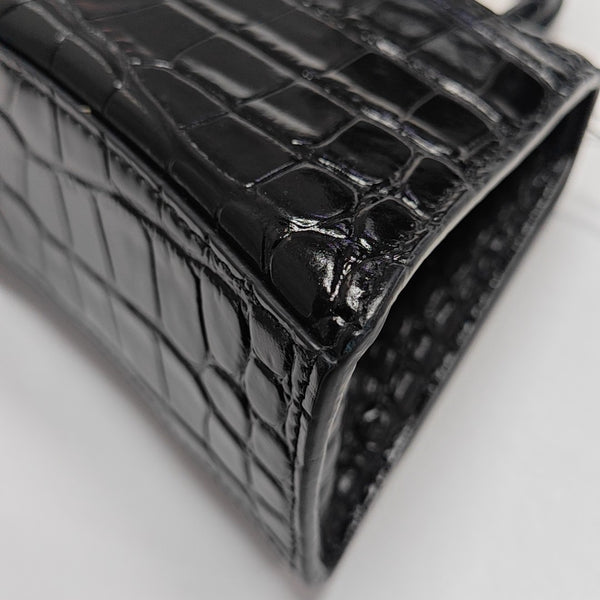 Hourglass XS Calfskin Black