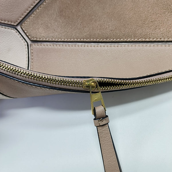 Puzzle Small Calfskin Beige