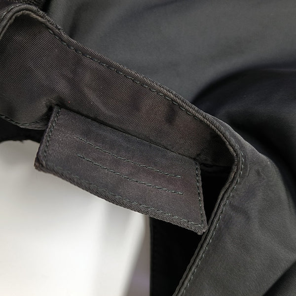 Nylon Shoulder Bag Black