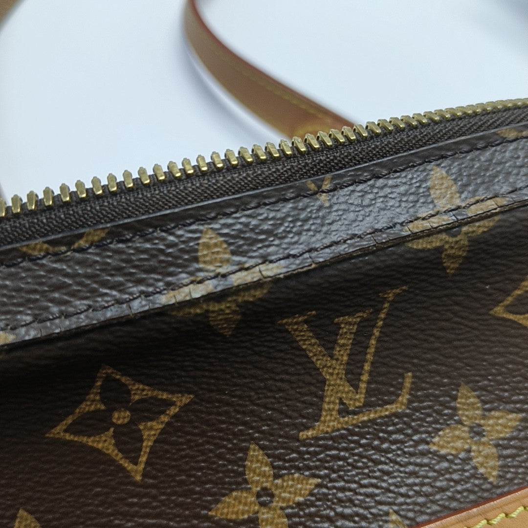SOFT TRUNK PM Monogram Coated Canvas Brown