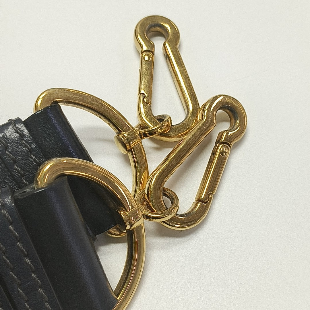 30 Montaigne Oblique Canvas Blue