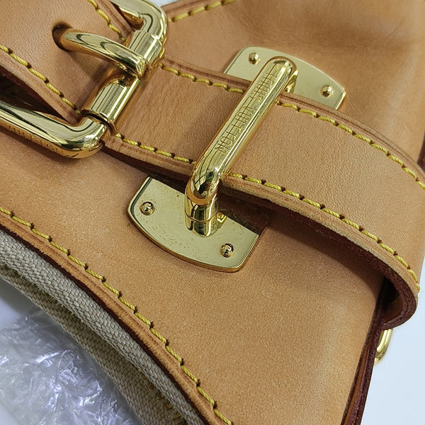 LV × TM GRETA Monogram Coated Canvas White