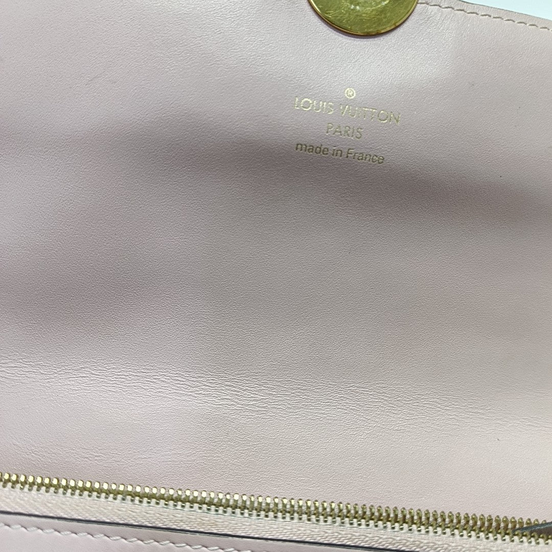 FLORE Monogram Coated Canvas Brown