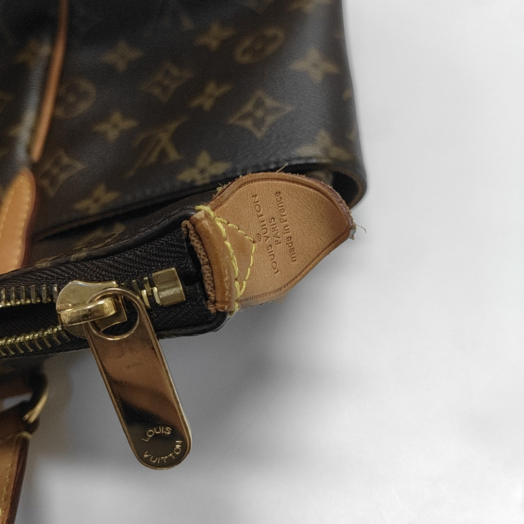 TOTALLY Monogram Coated Canvas Brown